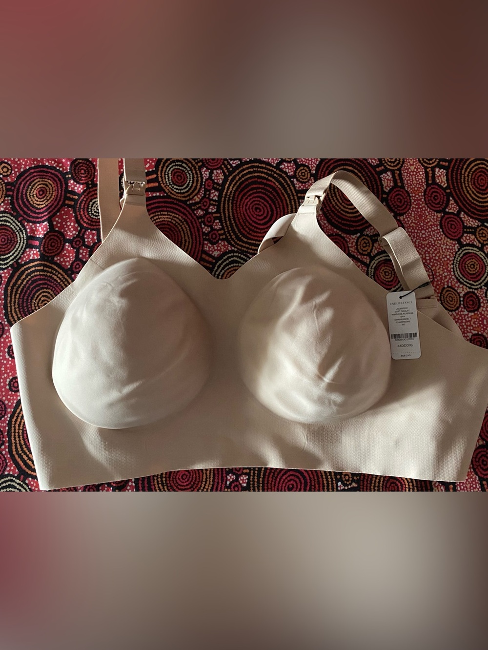 Seamless Molded Wireless Bra in Cream — Everyday Comfort
